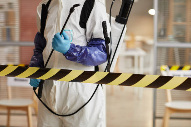 Professional Infectious Disease Decontamination technician working in Sea Isle City, NJ